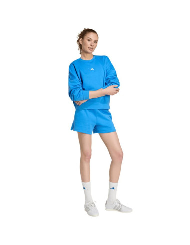 Bluza damska adidas essentials small logo feelcozy niebieska kc5280