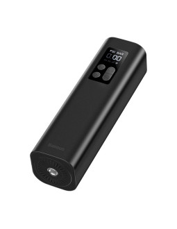 Kompresor do opon baseus crcq000001 mini na gniazdo zapalniczki - czarny 2