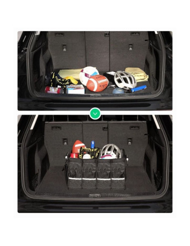 Ugreen wielofunkcyjny organizer samochodowy do bagażnika czarny (lp256 80710)