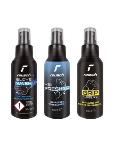 Zestaw do pielęgnacji rękawic bramkarskich reusch glove care kit 3x50 ml 5554000