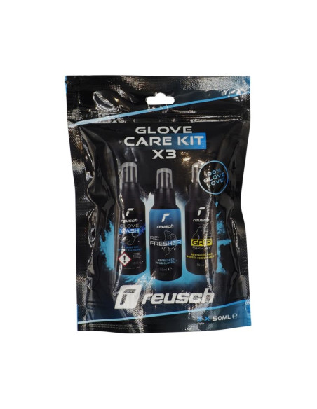 Zestaw do pielęgnacji rękawic bramkarskich reusch glove care kit 3x50 ml 5554000