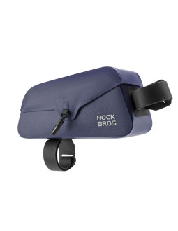 Torba rowerowa rockbros 30120122006 na ramę wodoodporna z magnetycznym zapięciem 0,9l - niebieska