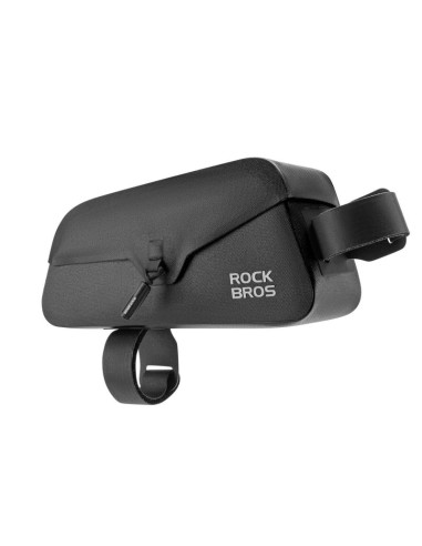 Torba rowerowa rockbros 30120122002 na ramę wodoodporna z magnetycznym zapięciem 0,9l - czarna