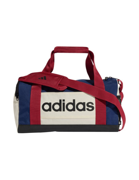 Torba adidas linear duffel xs granatowo-czerwono-beżowa ke5544