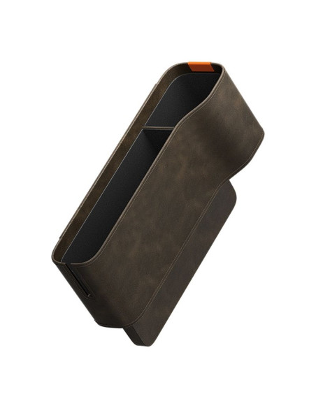 Baseus organizefun series car console storage organizer marble brown