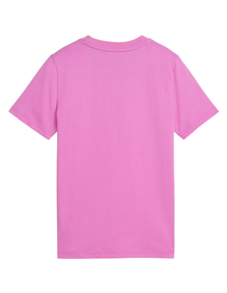 Koszulka dla dzieci puma ess centered cat logo tee różowa 692972 74