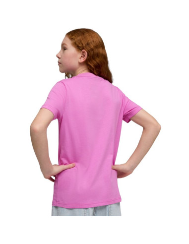 Koszulka dla dzieci puma ess centered cat logo tee różowa 692972 74