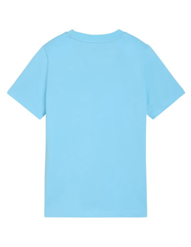 Koszulka dla dzieci puma ess small no.1 logo centered tee niebieska 692975 45