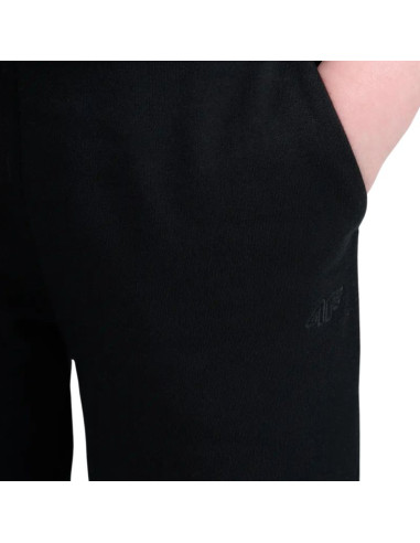 Spodnie dla dziewczynki 4f cas f1509 głęboka czerń 4fjwmm00ttrof1509 20s