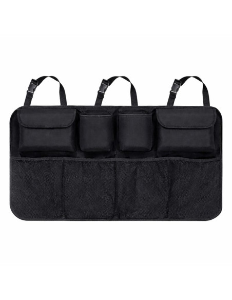 Wozinsky duży organizer samochodowy na oparcie tylnego siedzenia do bagażnika - czarny