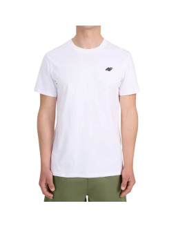 Koszulka męska 4f m3341 biała 4fwmm00ttshm3341 10s