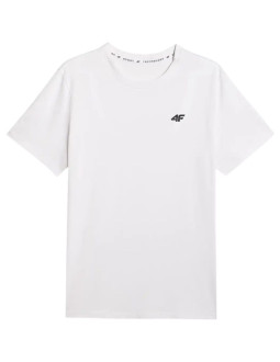 Koszulka męska 4f m3341 biała 4fwmm00ttshm3341 10s 2