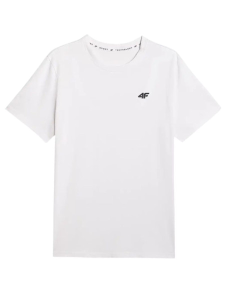 Koszulka męska 4f m3341 biała 4fwmm00ttshm3341 10s
