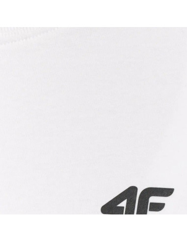 Koszulka męska 4f m3341 biała 4fwmm00ttshm3341 10s