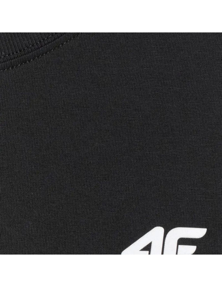 Koszulka męska 4f m3341 głęboka czerń 4fwmm00ttshm3341 20s