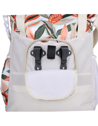 Sakwa torba rowerowa na bagażnik 20l dunlop kwiaty