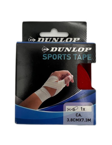 Taśma tejp tape sportowa kinesiologiczna 7,3mx3,8cm dunlop czerwony