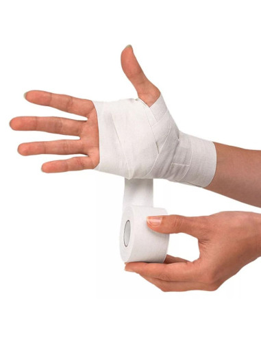 Taśma tejp tape sportowa kinesiologiczna 7,3mx3,8cm dunlop czerwony