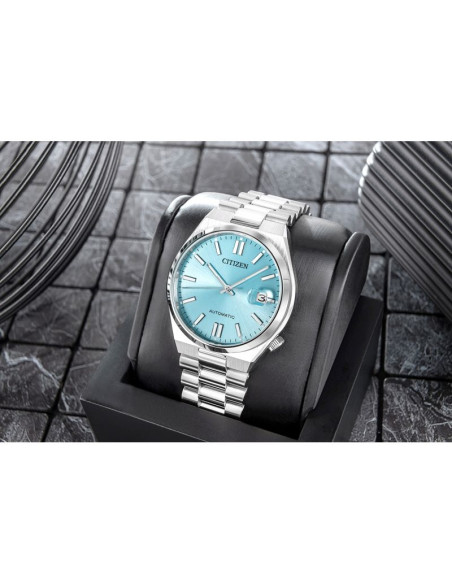 Zegarek męski citizen tsuyosa sapphire mechanical nj0151-88m + box