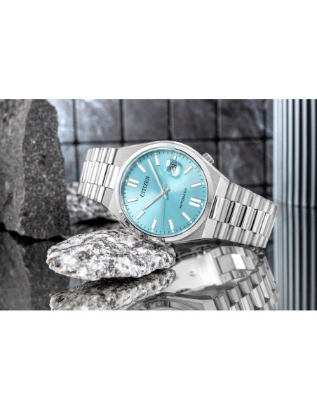 Zegarek męski citizen tsuyosa sapphire mechanical nj0151-88m + box