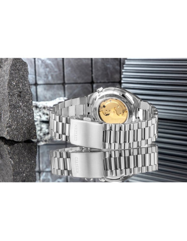 Zegarek męski citizen tsuyosa sapphire mechanical nj0151-88m + box