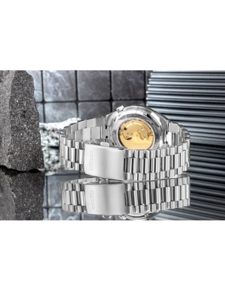 Zegarek męski citizen tsuyosa sapphire mechanical nj0151-88m + box