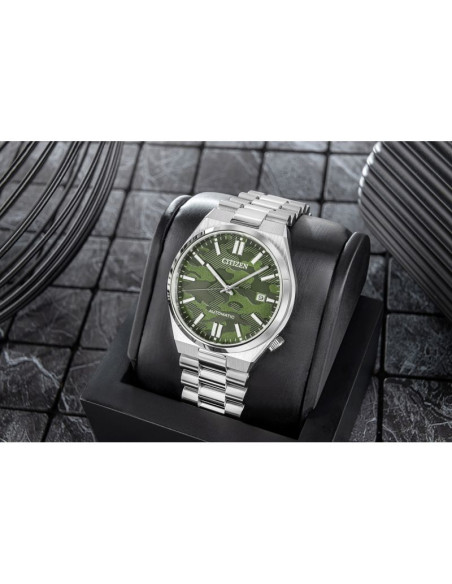 Zegarek męski citizen tsuyosa sapphire mechanical nj0159-86x + box