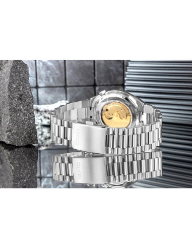 Zegarek męski citizen tsuyosa sapphire mechanical nj0159-86x + box