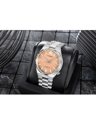 Zegarek męski citizen tsuyosa sapphire mechanical nj0159-86z + box