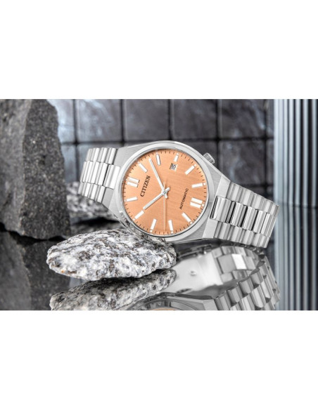 Zegarek męski citizen tsuyosa sapphire mechanical nj0159-86z + box