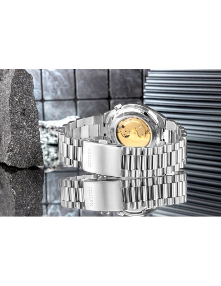 Zegarek męski citizen tsuyosa sapphire mechanical nj0159-86z + box