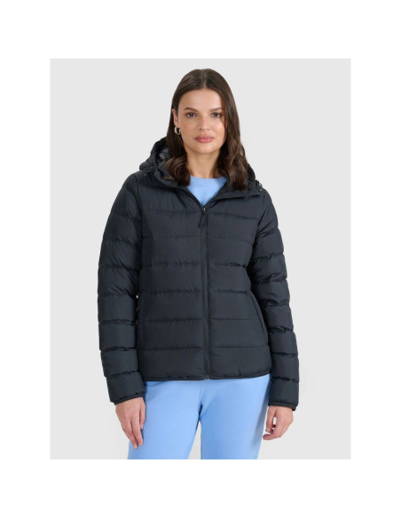 Kurtka puchowa z wypełnieniem naturalnym damska 4f 4fraw25tdjaf0800-20s