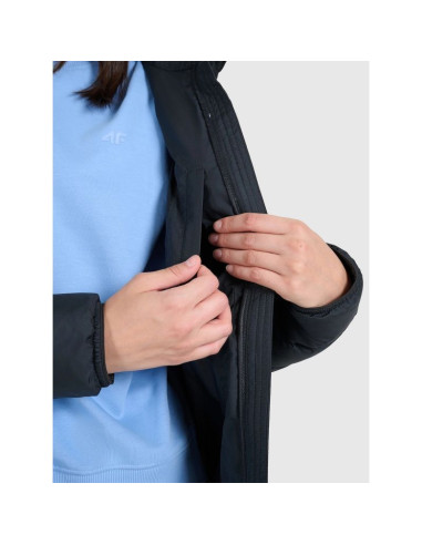 Kurtka puchowa z wypełnieniem naturalnym damska 4f 4fraw25tdjaf0800-20s