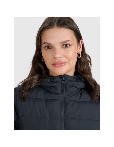 Kurtka puchowa z wypełnieniem naturalnym damska 4f 4fraw25tdjaf0800-20s