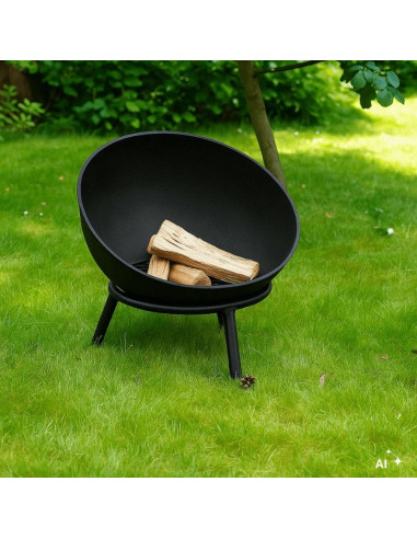 Heat palenisko ogrodowe kappa ø60 czarne