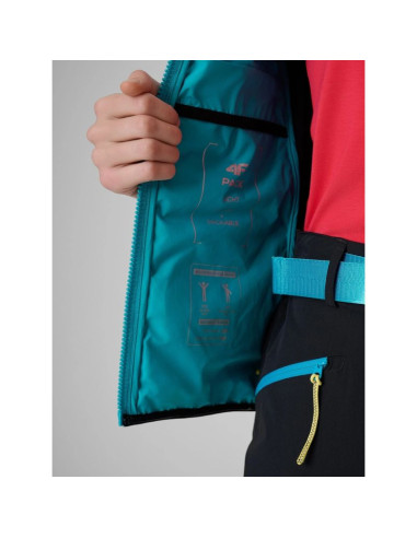 Kurtka trekkingowa 4f pro z wypełnieniem primaloft silver damska 4f 4fwss26tdjaf0850-35s