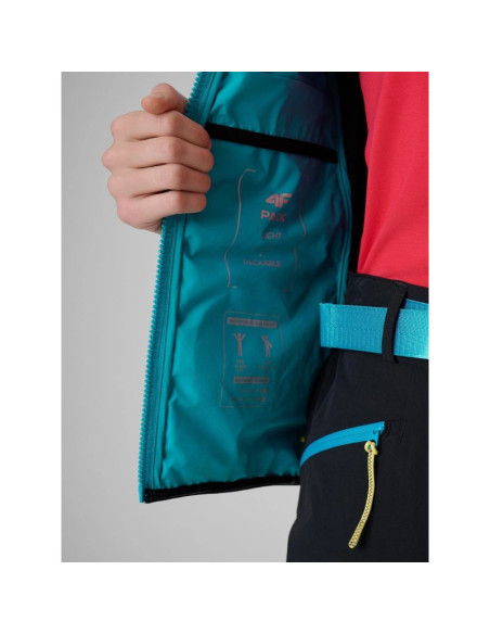 Kurtka trekkingowa 4f pro z wypełnieniem primaloft silver damska 4f 4fwss26tdjaf0850-35s