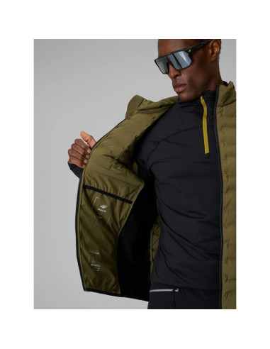 Bezrękawnik trekkingowy 4f pro z wypełnieniem primaloft silver męski 4f 4fwss26tvjam343-43s