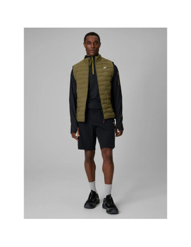 Bezrękawnik trekkingowy 4f pro z wypełnieniem primaloft silver męski 4f 4fwss26tvjam343-43s