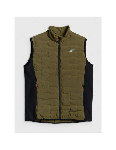 Bezrękawnik trekkingowy 4f pro z wypełnieniem primaloft silver męski 4f 4fwss26tvjam343-43s