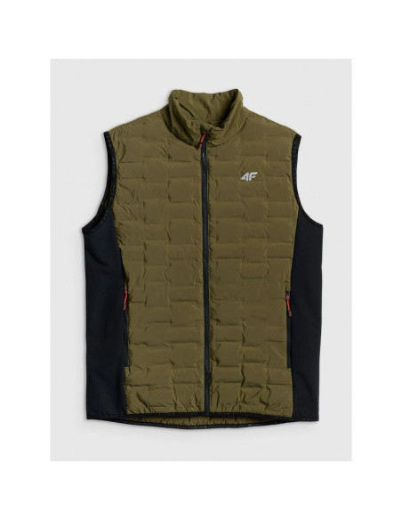 Bezrękawnik trekkingowy 4f pro z wypełnieniem primaloft silver męski 4f 4fwss26tvjam343-43s