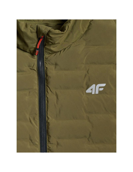 Bezrękawnik trekkingowy 4f pro z wypełnieniem primaloft silver męski 4f 4fwss26tvjam343-43s