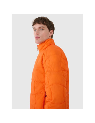 Kurtka puchowa trekkingowa z wypełnieniem primaloft silver męska 4f 4fwss25tdjam527-70s