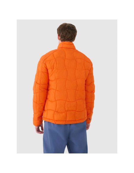 Kurtka puchowa trekkingowa z wypełnieniem primaloft silver męska 4f 4fwss25tdjam527-70s