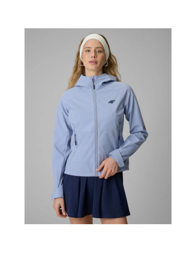 Kurtka softshell wiatroodporna membrana 5000 damska 4f 4fwss26tsoff546-34s