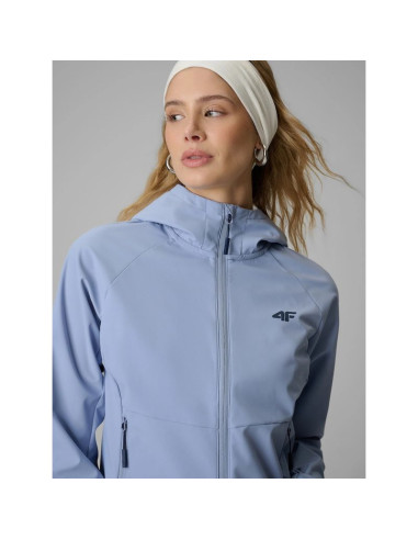 Kurtka softshell wiatroodporna membrana 5000 damska 4f 4fwss26tsoff546-34s