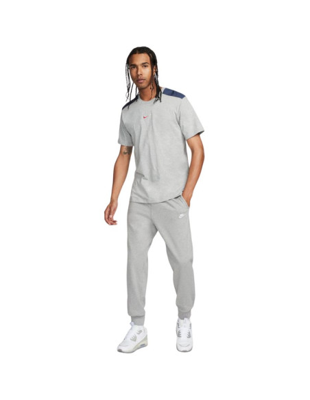 Spodnie męskie nike club knit jogger szare fq4330 063