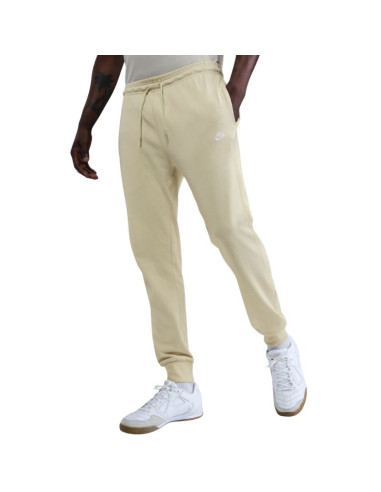 Spodnie męskie nike club knit jogger beżowe fq4330 229