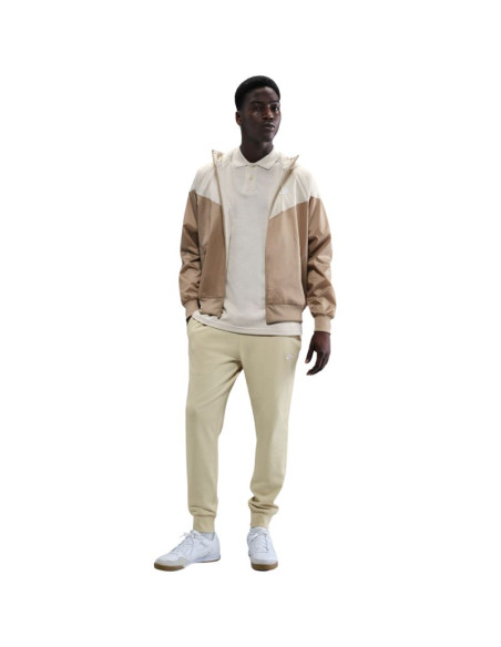 Spodnie męskie nike club knit jogger beżowe fq4330 229