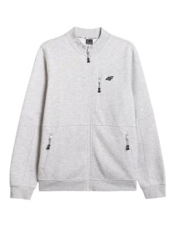 Bluza męska 4f m2547 chłodny jasny szary melanż 4fwmm00tswsm2547 27m 2